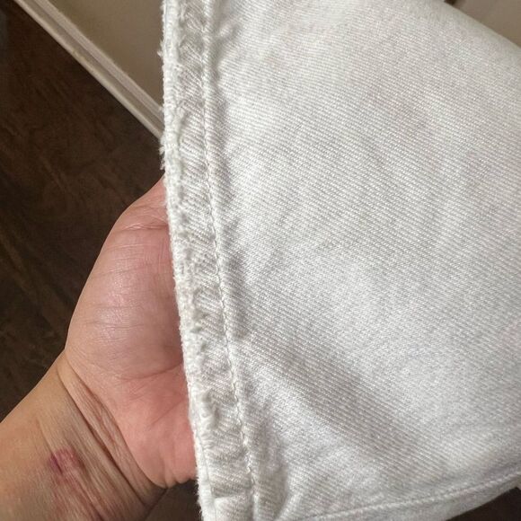 Hudson Thalia Loose Fit White Jeans - Picture 7 of 8